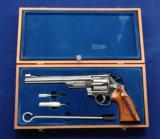 Smith & Wesson 27-2 Nickel chambered in .357mag and manufactured in 1976. - 1 of 10