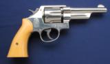 Nice rare nickel S&W 38/44 Heavy Duty- 2 of 7