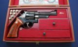 Nice 5" blue Pre-27 S&W in custom case - 2 of 9
