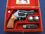 Excellent S&W 27-2 3 1/2" in custom Presentation case - 1 of 8