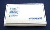 Original Mauser Parabellum .30 Luger as new in box - 1 of 9