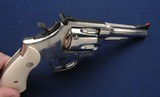 Nickel 5" S&W 27-2 S frame .357 - 4 of 7