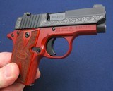 Mint, barely used Sig "Lady in Red" P238 - 5 of 7