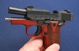 Mint, barely used Sig "Lady in Red" P238 - 7 of 7