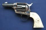 Neat used Colt Sheriffs Model in .44spl, with pearls. - 2 of 5