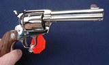 NIB Custom Shop Colt SAA 4 3/4" nickel 44-40 - 5 of 7