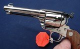 NIB Custom Shop Colt SAA 4 3/4" nickel 44-40 - 6 of 7