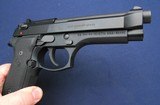 Mint Beretta M9 pistol in 9mm - 5 of 7
