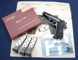 Beautiful Walther PP in factory box .380 - 1 of 10
