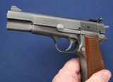 Excellent Nighthawk reworked gun on a Browning HP. - 6 of 7