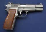 Excellent Nighthawk reworked gun on a Browning HP. - 1 of 7