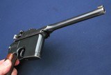 Stunning Mauser Broomhandle Red Nine w/ matching stock - 6 of 16