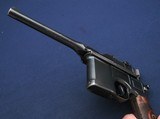 Stunning Mauser Broomhandle Red Nine w/ matching stock - 7 of 16