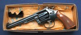 Very, very nice 1959 S&W Model 14 in the box - 1 of 9