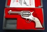 As new Ruger Vaquero 4 3/4 .45LC - 1 of 8