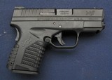Excellent, used Springfield XDS 9mm - 2 of 7