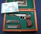 Lovely Walther PP .22LR Sportmodell in custom case - 1 of 9