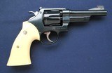 1937 S&W Outdoorsman with Kings modifications in .38 - 2 of 8