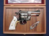Lew Horton S&W 27-8, nickel, NIB - 1 of 10