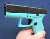 NIB Glock 43 9mm Teal! - 6 of 7