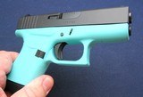 NIB Glock 43 9mm Teal! - 5 of 7