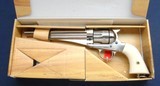 NIB Uberti reproduction of 1875 Remington revolver - 1 of 7