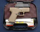 NIB Glock 43x Coyote tan - 1 of 7