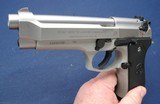 Excellent used stainless Beretta 92FS 9mm - 6 of 7