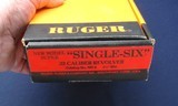 Minty 1985 Ruger Super Single Six in the box - 2 of 9