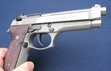 Excellent used stainless Beretta 92FS 9mm - 5 of 7