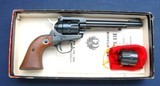 Mint in the box 1973 Ruger Super Single Six - 1 of 8