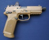Virtually new- old stock FN FNP-45 with RMR - 2 of 7