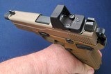 Virtually new- old stock FN FNP-45 with RMR - 7 of 7