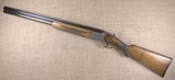 Browning Superposed Pigeon Grade 12Ga 2 barrel set, Engraved by Felix Funken signed both sides of receiver Circa 1957- Cased, Tolex leather case - 2 of 18