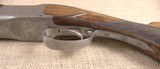 Browning Superposed Pigeon Grade 12Ga 2 barrel set, Engraved by Felix Funken signed both sides of receiver Circa 1957- Cased, Tolex leather case - 17 of 18