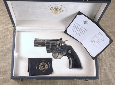 NIB! Limited Edition Colt Python W/ Sapphire Finish & Engraving *256 of 500*