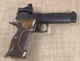 Like New! Sig Sauer P210A Target in 9mm W/ Custom Wood Case & OEM Box - 2 of 9