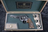 Beautiful Smith & Wesson 625-7 Performance Center in .45Acp W/ Custom wood Case - 1 of 9
