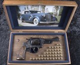 1930s Smith & Wesson Heavy Duty 38/44 in .38Spl W/ Custom Wood Case - 1 of 8