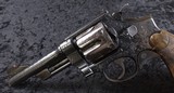 1930s Smith & Wesson Heavy Duty 38/44 in .38Spl W/ Custom Wood Case - 5 of 8