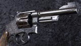 1930s Smith & Wesson Heavy Duty 38/44 in .38Spl W/ Custom Wood Case - 7 of 8