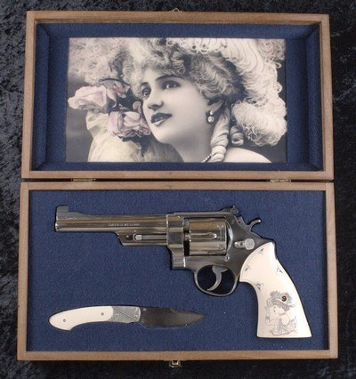 RARE!! Smith & Wesson Pre-27 in .357Mag W/ Rare William Henry Knife