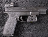 Modified Springfield Armory XDM Match in.45Acp W/ Custom case & Oem box - 2 of 9