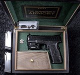 Excellent Springfield Armory XD-M Elite Compact in .45Acp W/Custom Case - 2 of 9