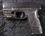 Excellent Springfield Armory XD-M Elite Compact in .45Acp W/Custom Case - 4 of 9