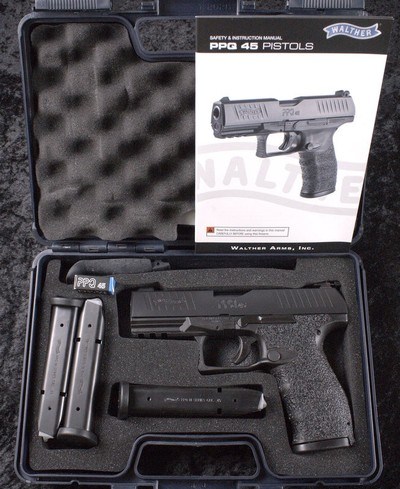 Very Nice Walther PPQ 45 in .45Acp