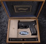 Wonderful Walther Q4SF in 9mm W/ Custom Case, OEM Box & 5 Mags