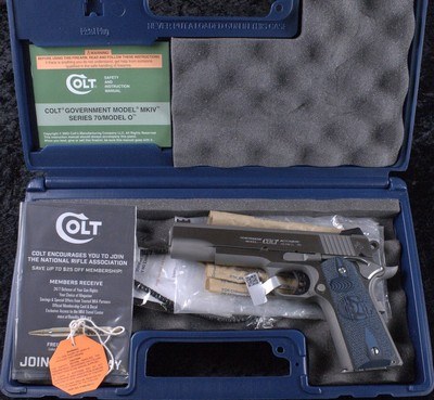 Like NIB Colt 1911 Government Series 70 Competition Series in 9mm W/ OEM Box & Papers - Image 1 of 10