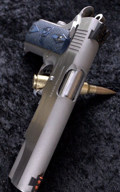 Like NIB Colt 1911 Government Series 70 Competition Series in 9mm W/ OEM Box & Papers - Image 7 of 10
