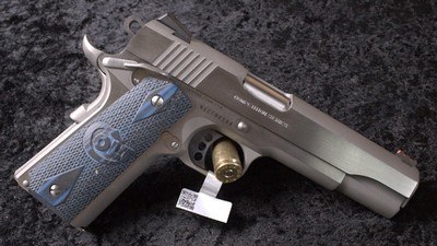 Like NIB Colt 1911 Government Competition Series in 9mm W/OEM box & papers - Image 4 of 9
